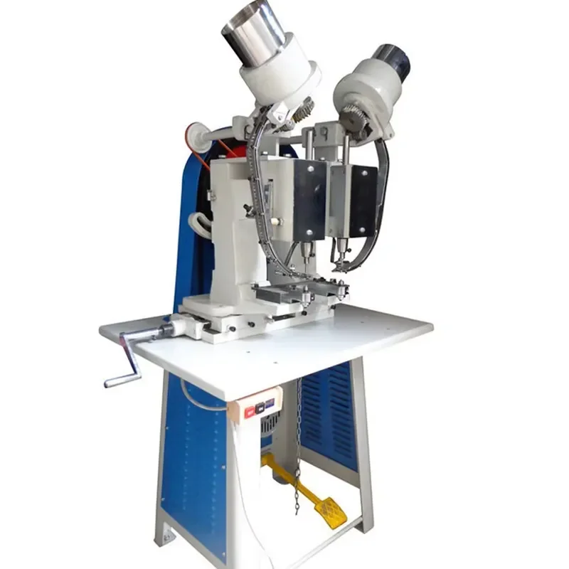 Semi Automatic Double Head Punching Machine for Paper Bag