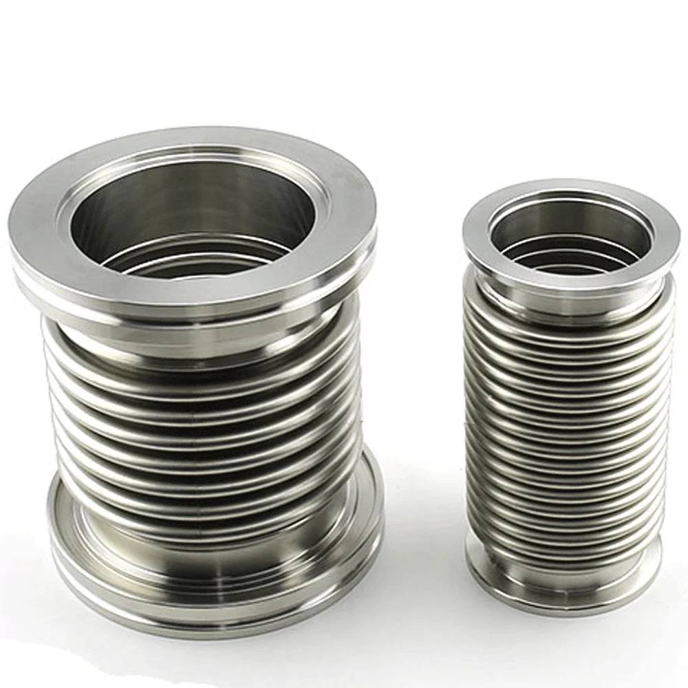 

ISO63 ISO80 ISO100 ISO160 Длина 100-500 мм SUS304 Санитарный вакуумный сильфонный шланг из нержавеющей стали Гибкий трубчатый фитинг