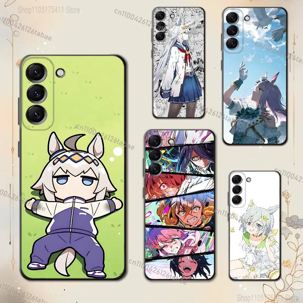 U-Uma Musume Pretty Derby Oguri Cap Phone Case For Samsung Galaxy A20,21s,22,31,32,52,53,72,73,80,91 Soft Liquid Silicone Cover