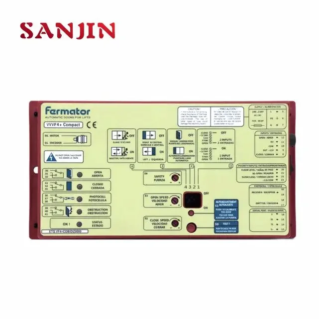 Fermator VVVF4+ controlador de porta de elevação Inversor de porta de elevador
