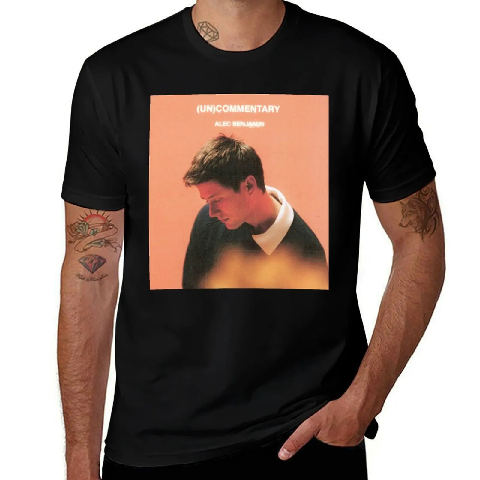 Alec european + uk Benjamin T-Shirt Lightweight Basic Short Sleeve Shirt T-Shirt