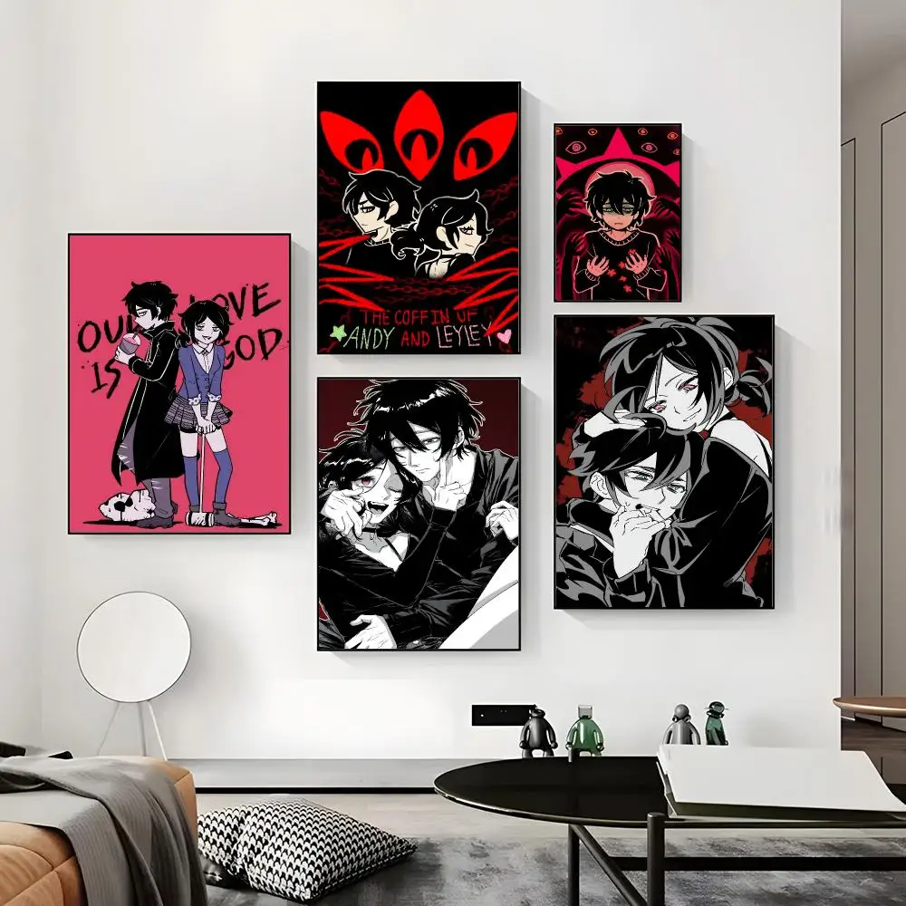 T-The Coffin Of Andy And Leyley Poster Paper Print Home Living Room Bedroom Entrance Bar Cafe Art Painting Decoration