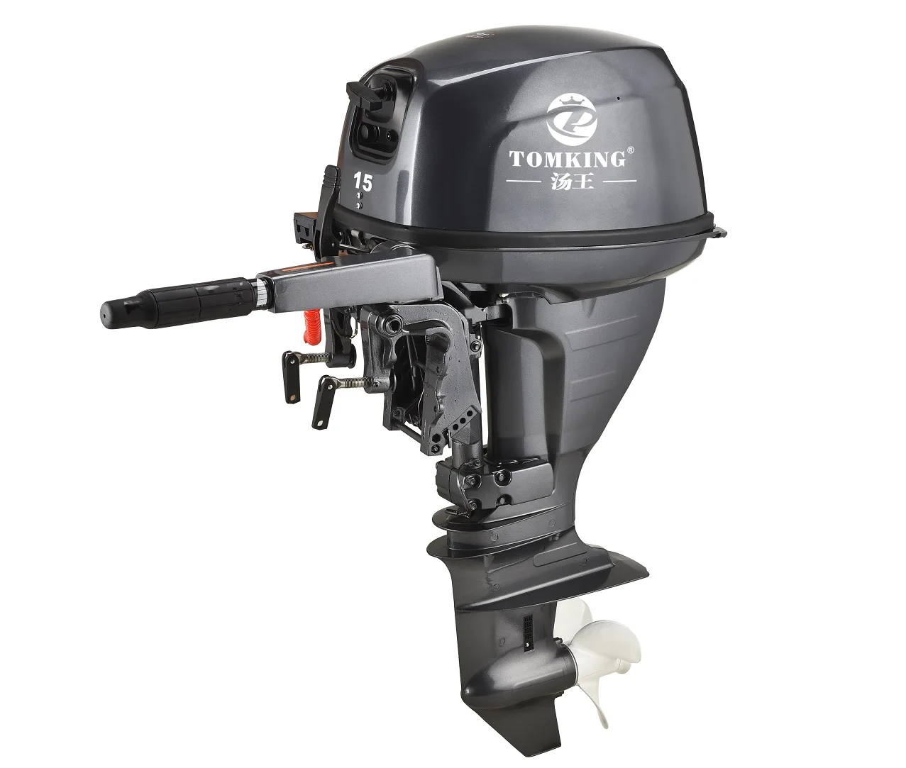 New 15HP 4-Cylinder Air-Cooled Outboard Motors Electric & Gasoline Fuel Manual & Electric Start for Yamaha Boats on Sale