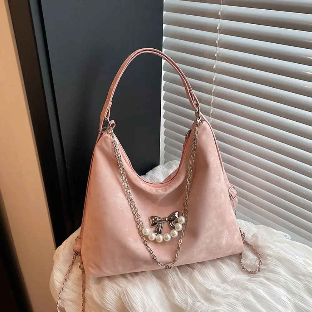 Retro Women's Shoulder Bag Large Capacity PU Leather Convertible Backpack Portable Waterproof Shopping Handbag Student Class