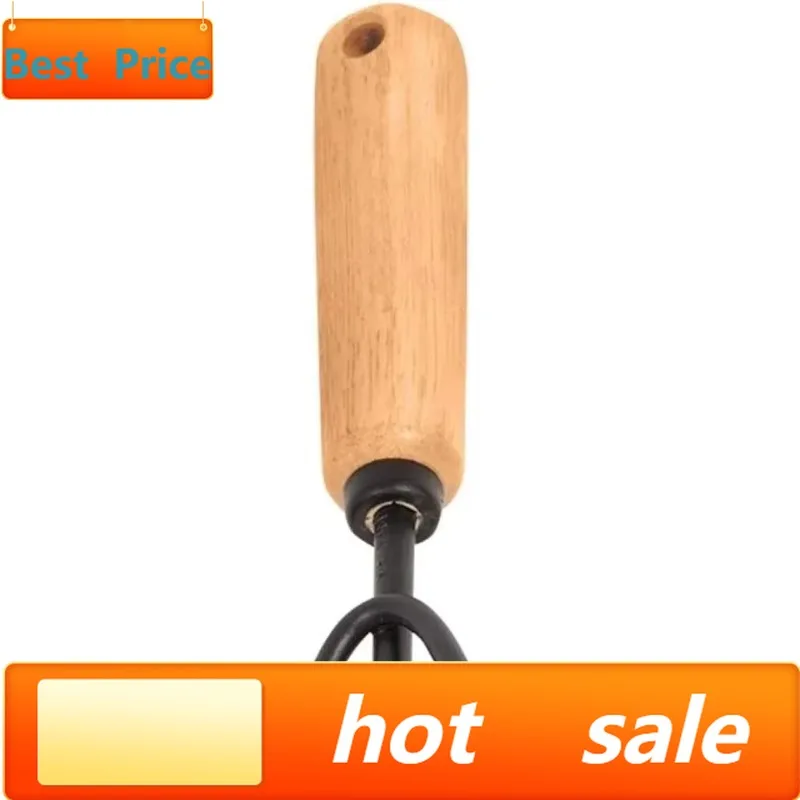 

Хит продаж: Ручной культиватор из закаленной стали с деревянной ручкой, 11 дюймов, коричневый. Ограниченное предложение.