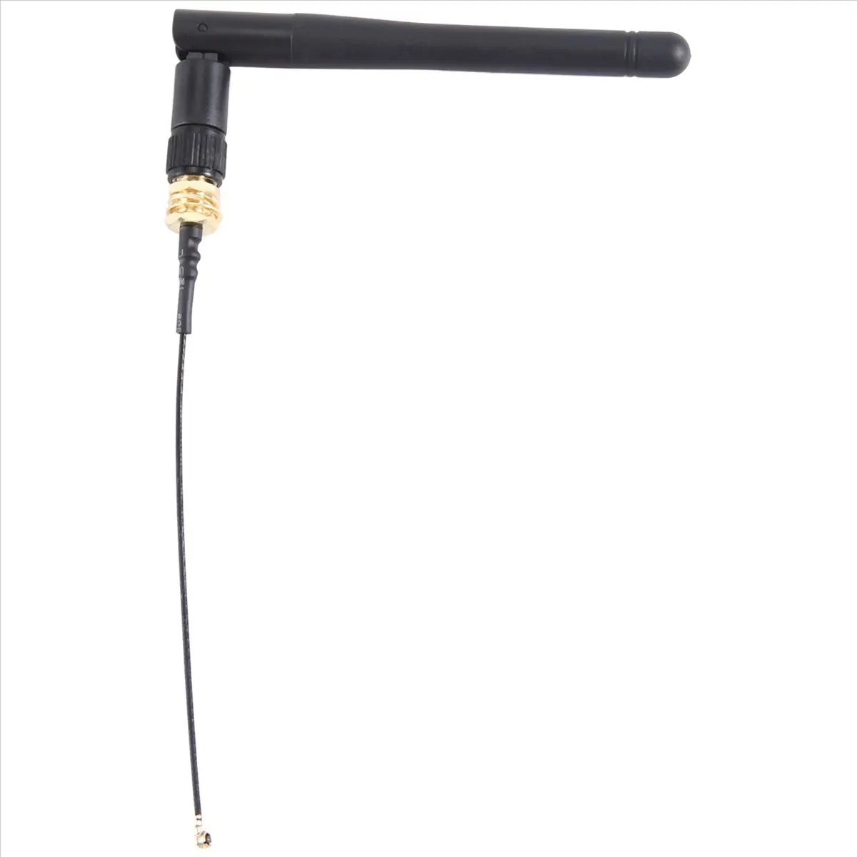 A86G NEW 433Mhz Antenna 3Dbi GSM RP-SMA Plug Rubber Waterproof Lorawan Antenna + IPX to SMA Small Cable Extension