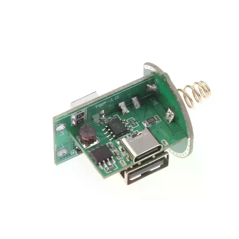 

1Pcs 5 Modes PCB Circuit Board USB/TYPE-C Flashlight LED Drive Board DIY Accessories For 2X 18650 Or 26650 Battery
