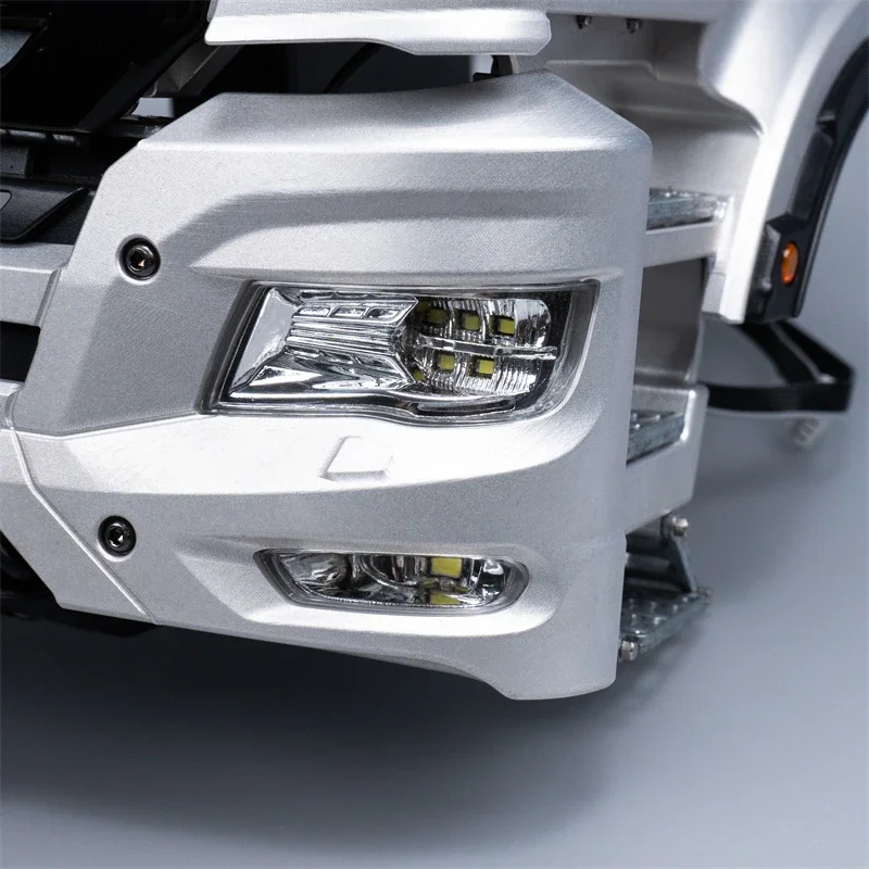 Масштаб 1:14, светодиодный 5 В, аксессуары для обновления системы переднего и заднего освещения для грузовика Tamiya RC MAN TGS