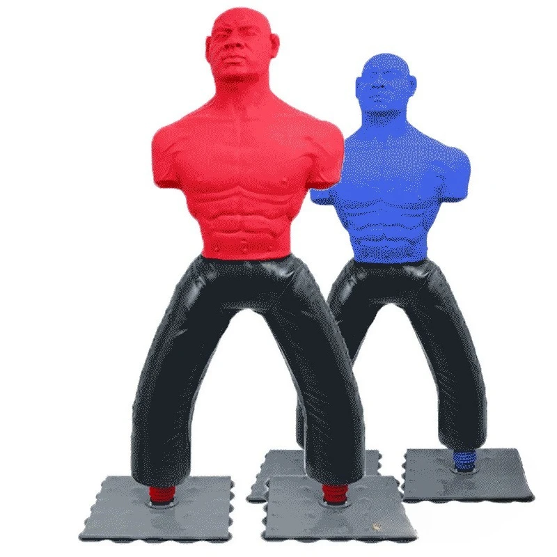

Silicone humanoid boxing sandbag Sanda vertical suction cup tumbler sandbag taekwondo equipment absorbs sweat
