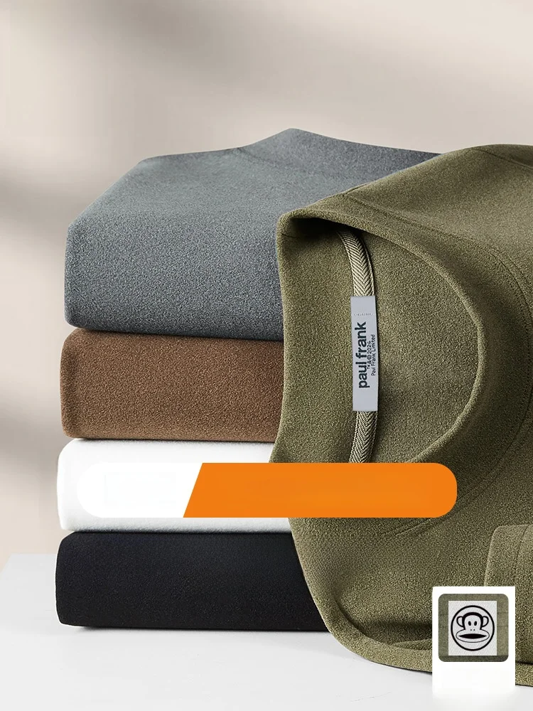 

Мужская термофутболка Paul Frank Large Mouth Monkey с длинным рукавом, свободного кроя, для весны и осени, базовый слой, молодежная модная одежда из полиэстера