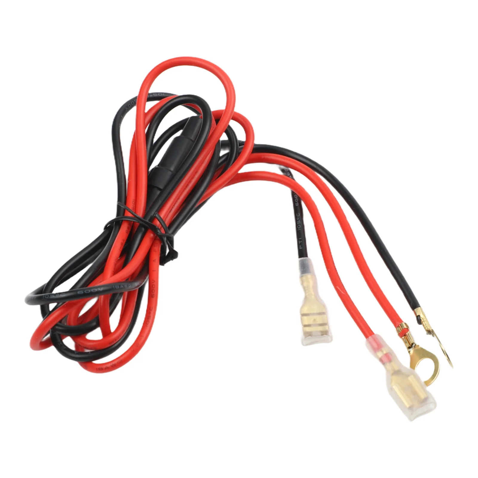 Wiring Harness Cable Power Cord 15cm*10cm*2cm 0.6m/1m/1.5m 30g Net 40g Gross Accessories Automotive Electronics