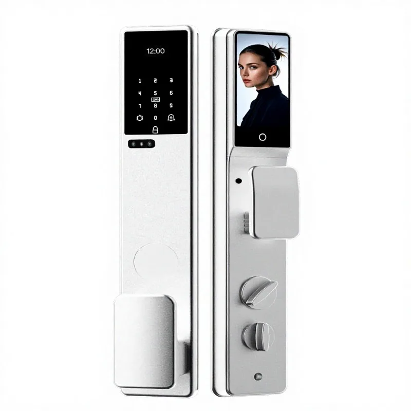 

Умный дверной замок, электронный замок с функцией распознавания отпечатков пальцев, дистанционное управление с мобильного телефона.