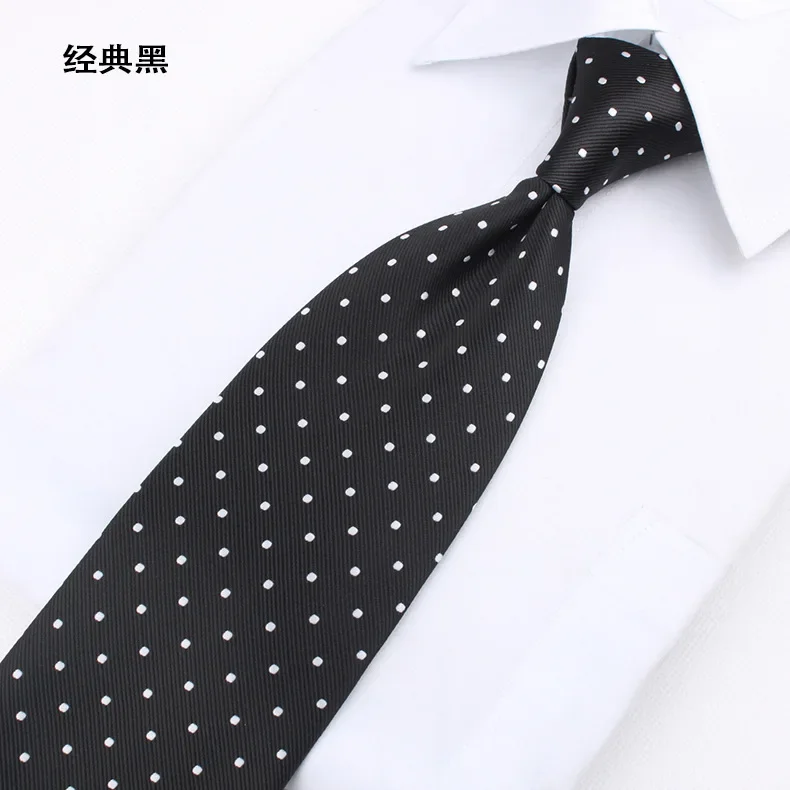 

8.5cm Tie Suitable for Formal Wear Professional Men's Business Ties Black Ties