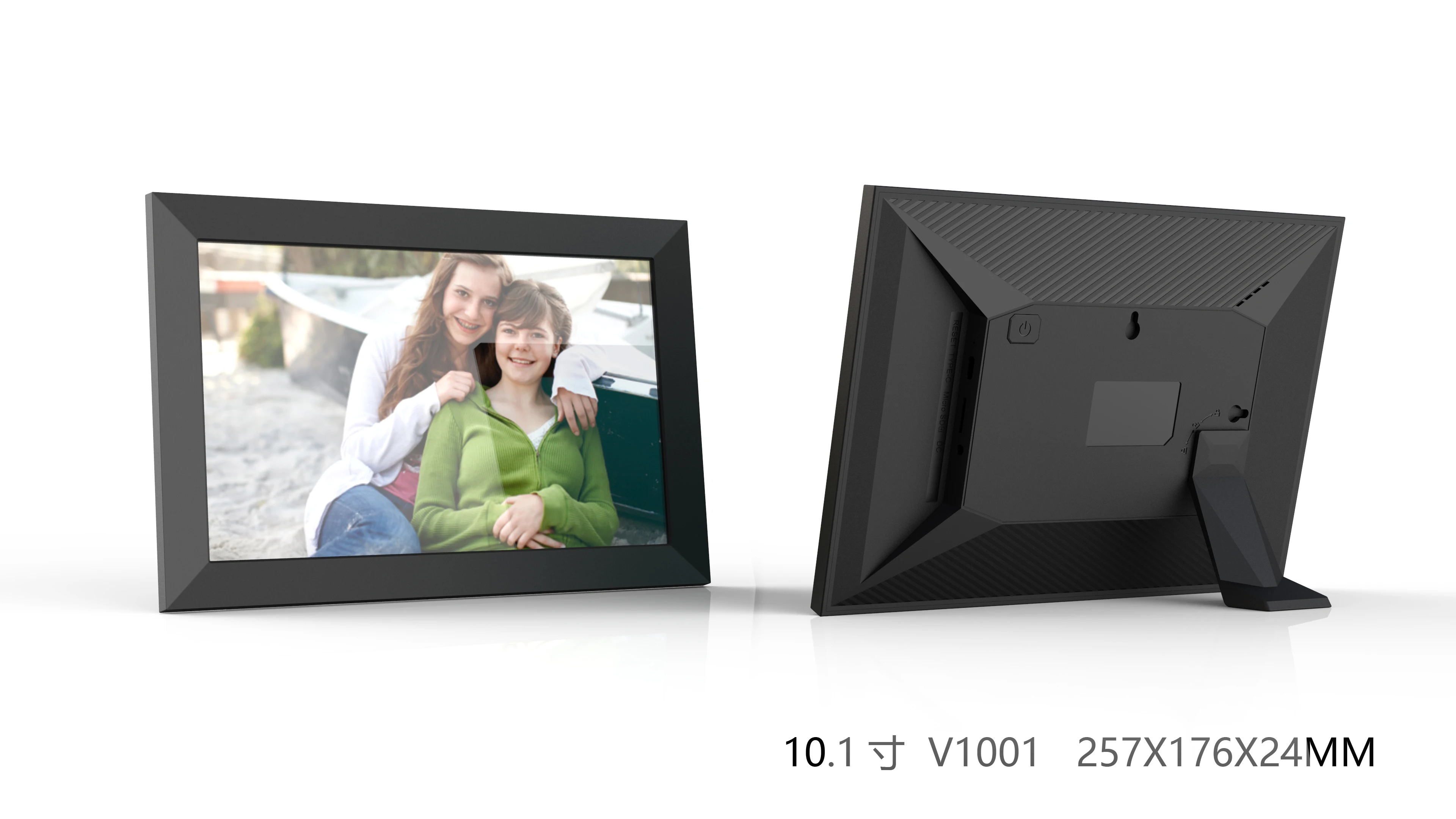 إطار صور رقمي من Frameo مقاس 8--15.6 بوصة، يدعم سحابة الإنترنت اللاسلكي