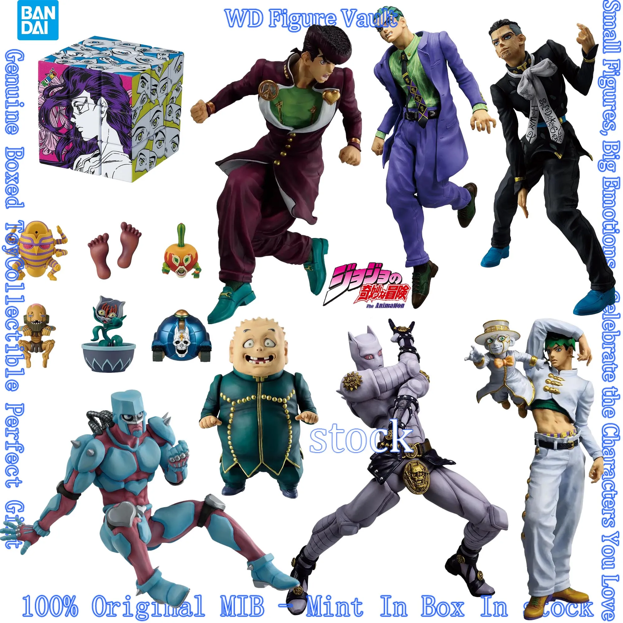 

In stock Bandai Ichiban Kuji JoJo's Bizarre Adventure Josuke Higashikata Crazy Diamond Killer Queen Rohan Kishibe Anime Figure