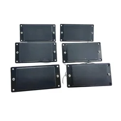 Captadores de guitarra elétrica captadores de guitarra humbucker cerâmica fechada captadores de guitarra elétrica passiva 1c fio