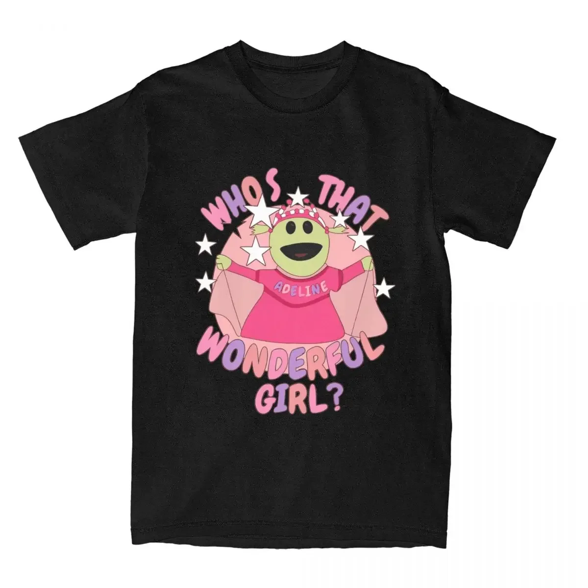 Nanalan Princess Meme T-Shirts Men Cartoon Monster Humor Cotton Tees O Neck Short Sleeve T Shirts Printing Clothes