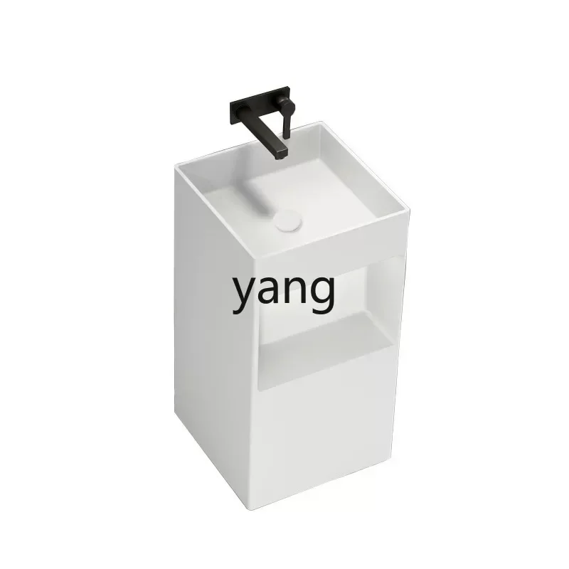 LTT, household floor-to-ceiling integrated bathroom washbasin column basin square storage washbasin