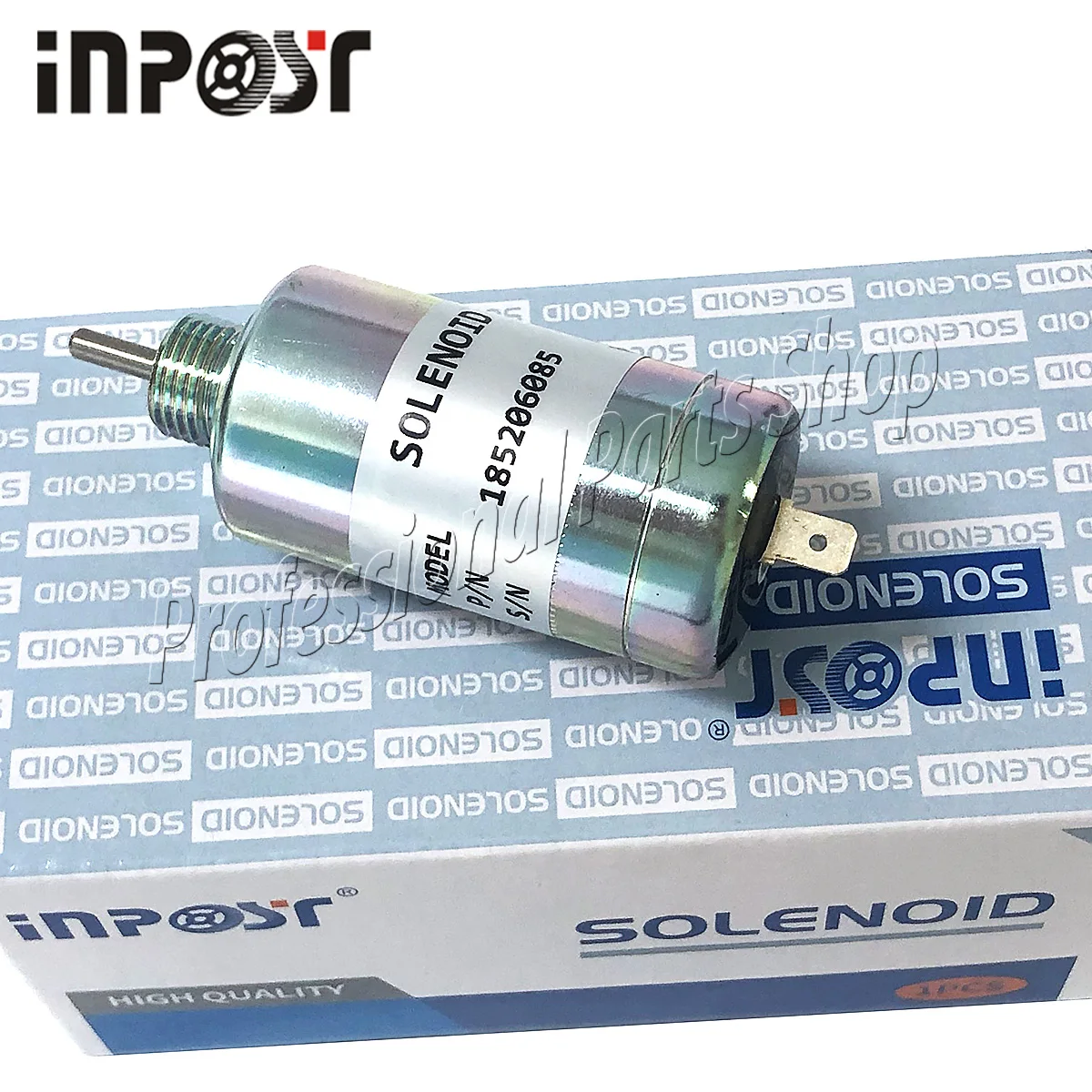 185206085 12V New Fuel Shut Off Solenoid for Perkins 100 Series Engine For Shibaura