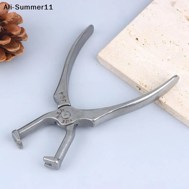 【U0】Stainless Steel Zipper Pliers For Zippers Install Stop Clothes Shoes Zips Repair Kits DIY Replacement Sewing Accessories view 4