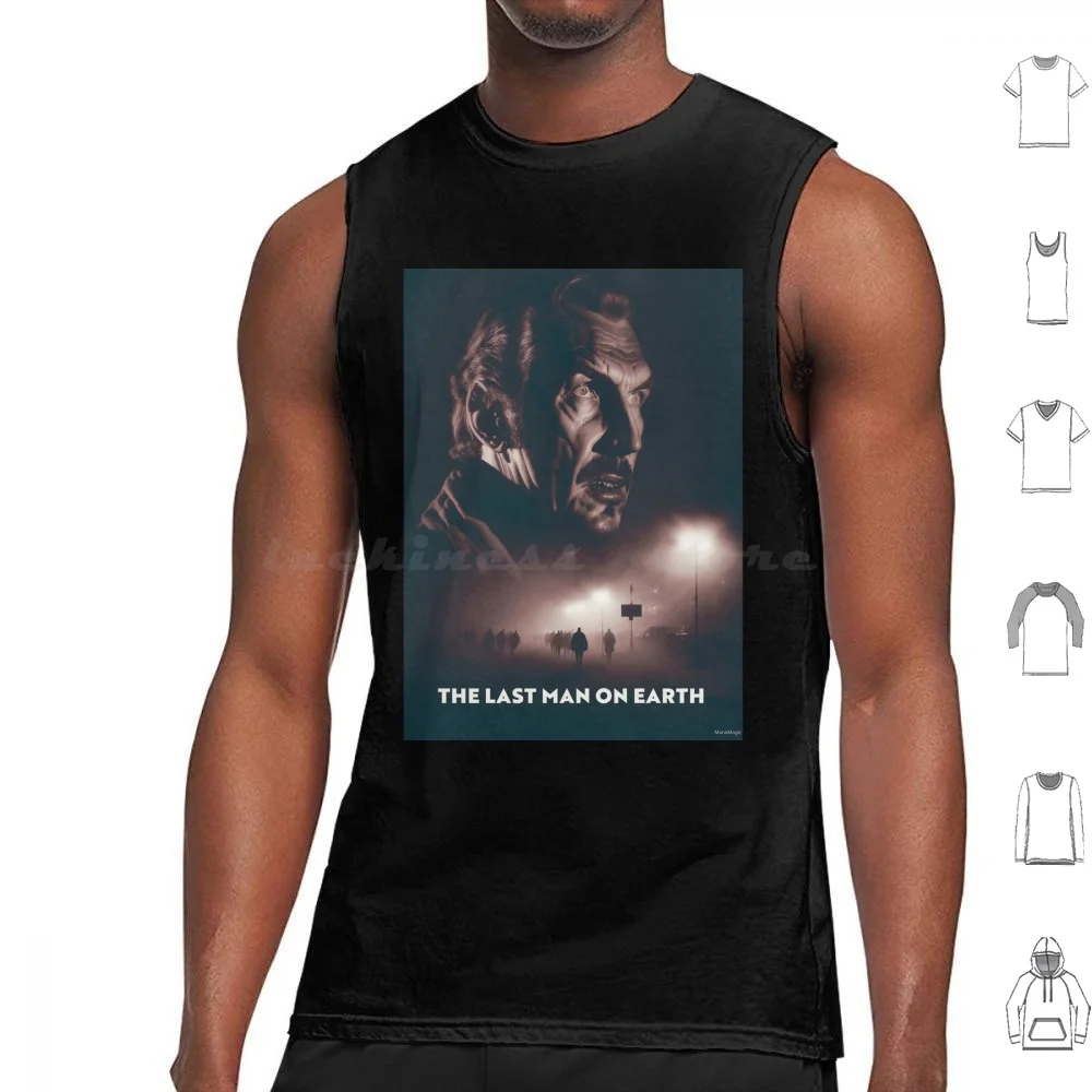 The Last Man On Earth ( 1964 ) Tank Tops Print Cotton The Last Man On Earth Vincent Price Horror Movie Richard Matheson