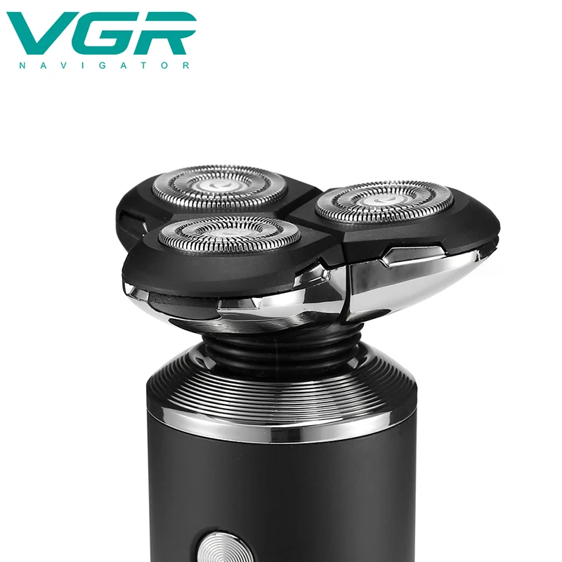 VGR Shaver Electric Razor Professional Shaving Machine Waterproof Beard Trimmer Floating Trimmer Razors for Shaving Men V-317