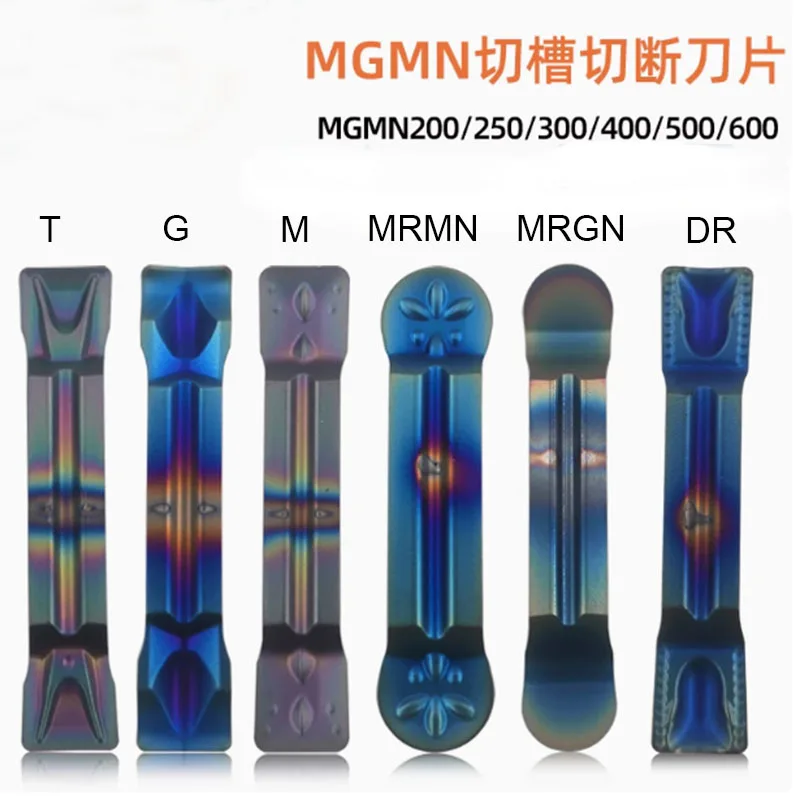 

HRC45-50 MRGN/MGMN/MRMN 150/200/250/300/400/500/600 Indexable CNC Carbide Grooving and Parting insert For Hardened steel