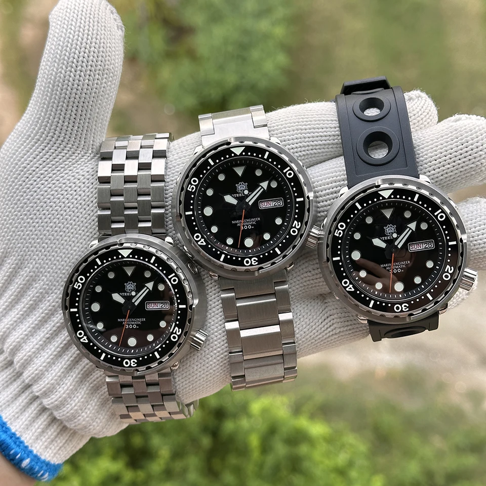 STEELDIVE Men's 300M Waterproof Sapphire Glass Dive Watch