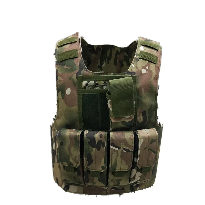 Gilet antiproiettile tattico mimetico per bambini uniformi militari armatura da combattimento equipaggiamento per soldati dell'esercito costumi Cosplay delle forze speciali