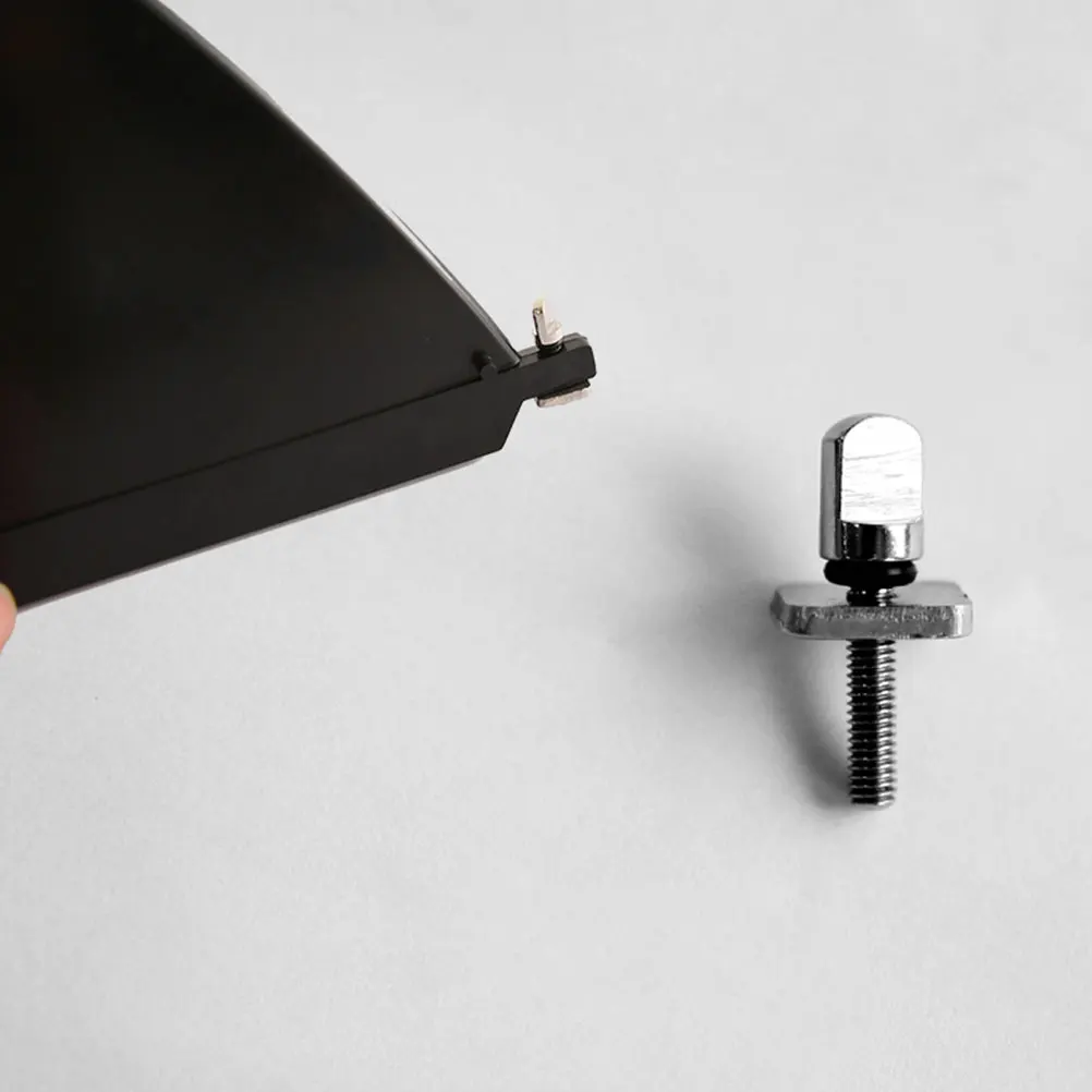 4Pcs Professional Fin Screws Stainless Steel Wear-Resistant Replacement for Surfing Board Tail Fin Installation System Easy to