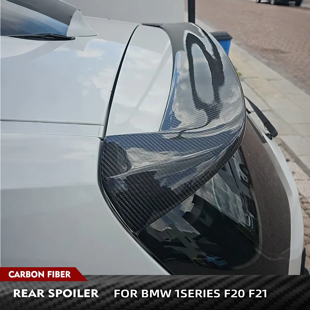 

Carbon Fiber / FRP Primer/ Glossy Black Car Roof Rear Spoiler Lip Window Wing for BMW 1Series F20 F21 2012 - 2018