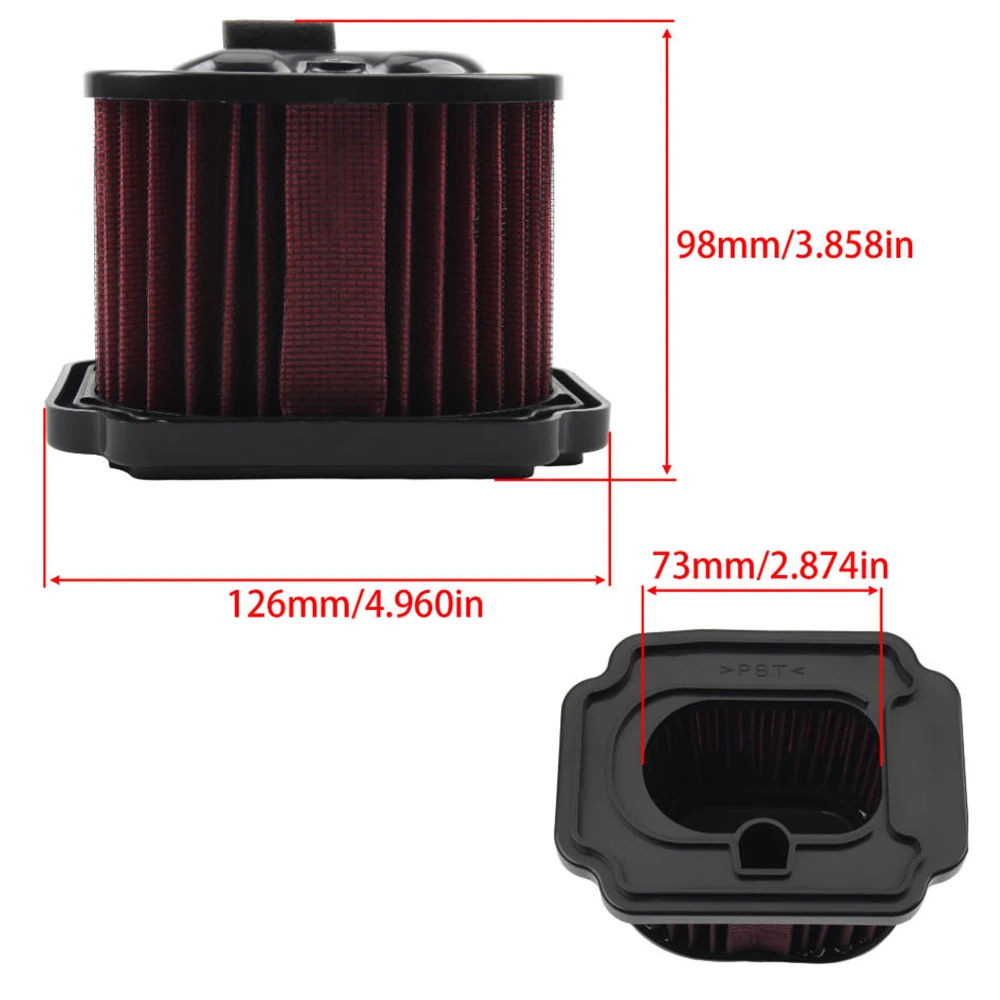 Motorcycle Engine Air Filter For Yamaha MT-07 ABS XSR700 MT07 Tracer XTZ700 Tenere YZF-R7 Air Intake Filter Cleaner Element