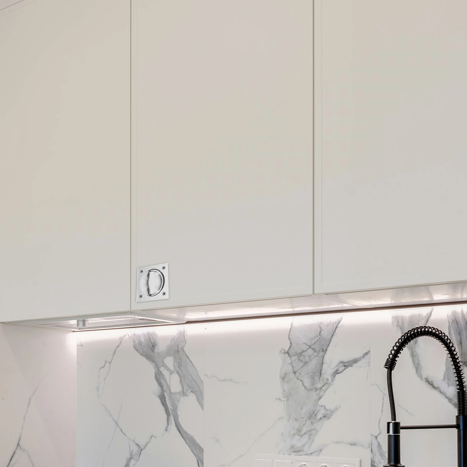 

Fire Door Handle Cavity Device Cabinet Pull Stainless Invisible Secret Fixing Flush Drawer