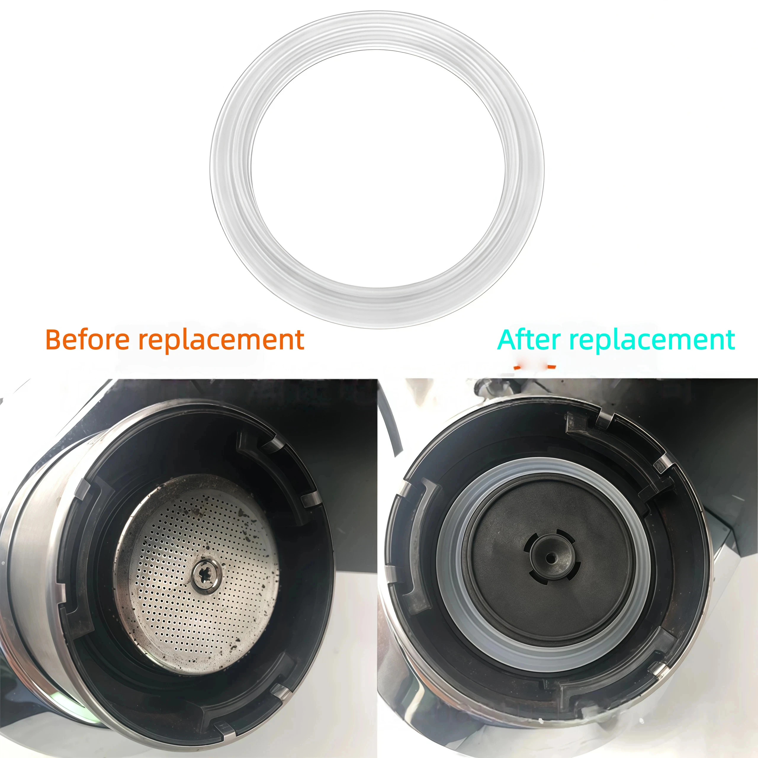 Suitable for DeLonghi coffee machine sealing gasket silicone rubber ring Ec680 Ec685 Ec695 Ec820 Ec850 Ec860 Ec9335m Ec9355m Ec9