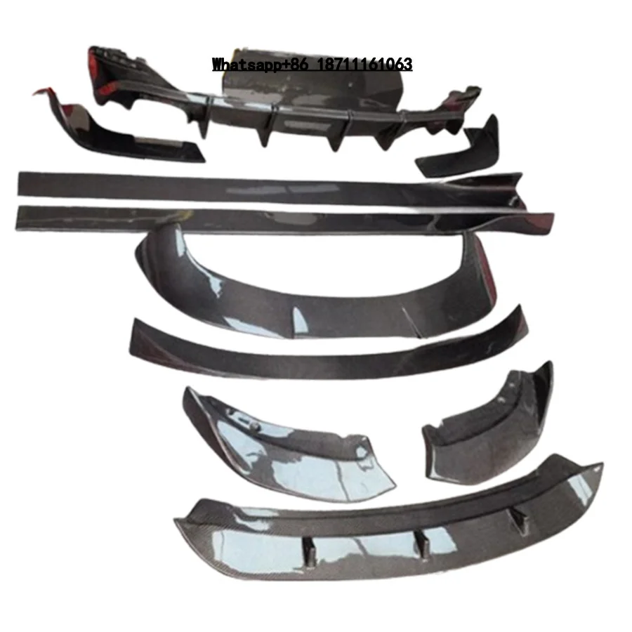 

Car Auto Parts X2 Body Kit Front Rear Bumper Side Skirts Accessories