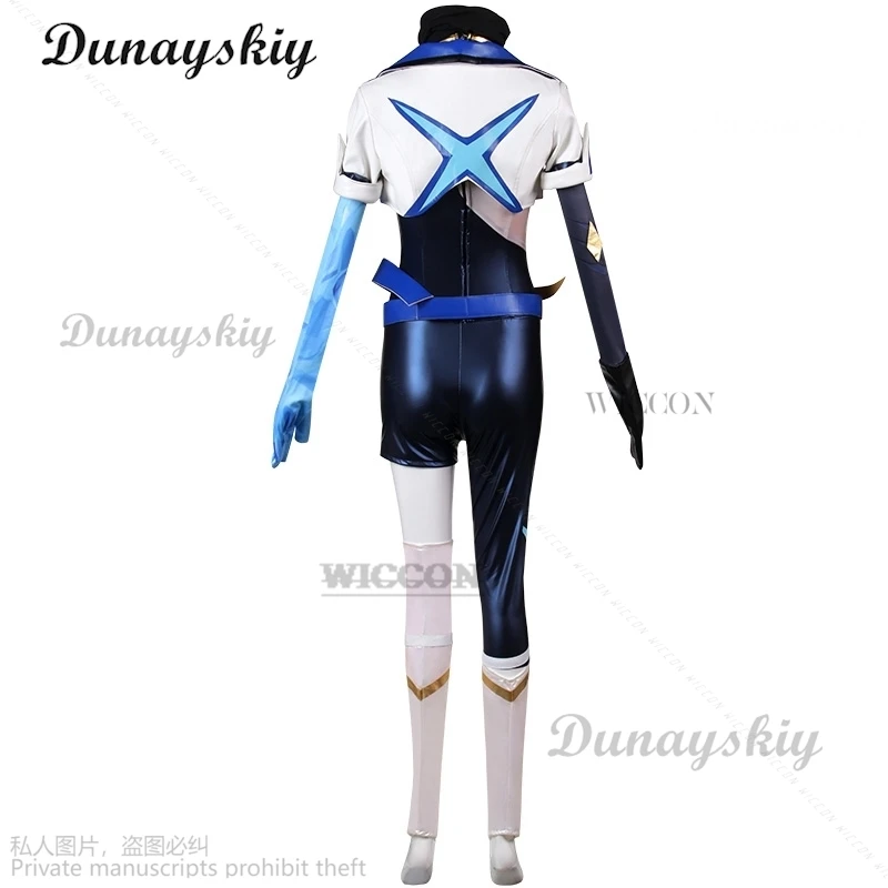 New Game LOL Star Guardian Akali Cosplay Costume Game LOL AKALI Women Cosplay Outfit Fullsets LOL Sexy Halloween Cos Costume