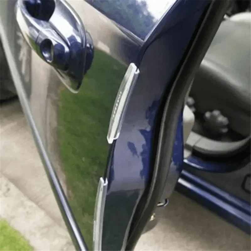 8-teiliges Autotür-Schutzstreifen-Set, Kratzfester Stoßschutz, Dekorative Kantenabdeckung, Auto-Karosserie-Dekorationszubehör – Detail 1