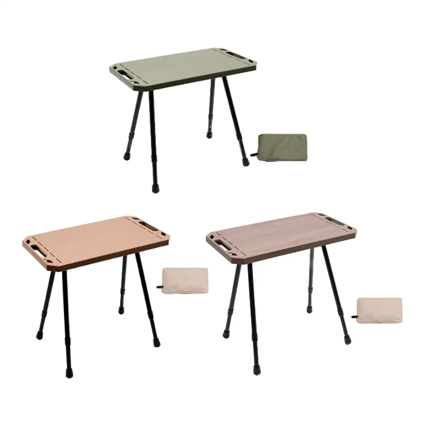 Outdoor Folding Table Oxford Cloth Portable Desk for Patio Tailgating Yard