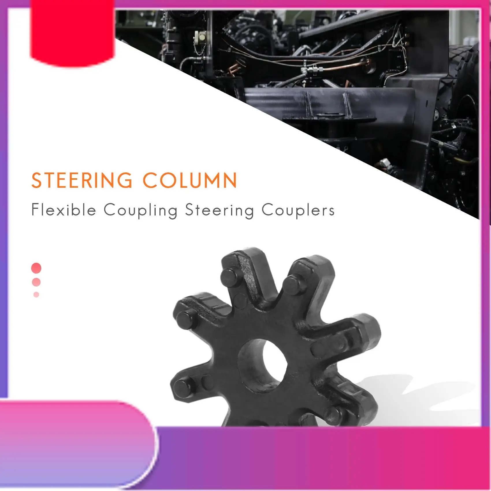 

10 шт. гибкая муфта, муфта рулевой колонки для Hyundai Kia 563152K000FFF-Y79A