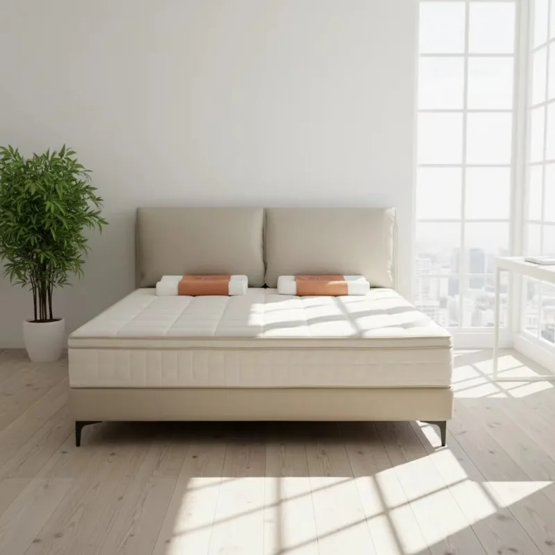 

# Wood Frame European Bed Frame Latest Fabric Stylish Modern Bedroom Furniture Soft Upholstered