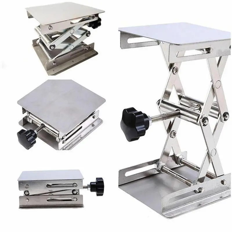 Neueste Mini Labor-Lift Hebe Plattformen Labor Werkzeug Jack Scissor Stehen Rack Labor-Heben Kit