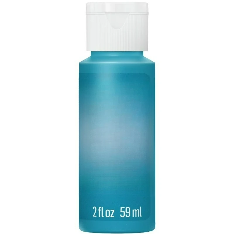 Acrylic Craft Paint, Matte Finish, Turquoise
