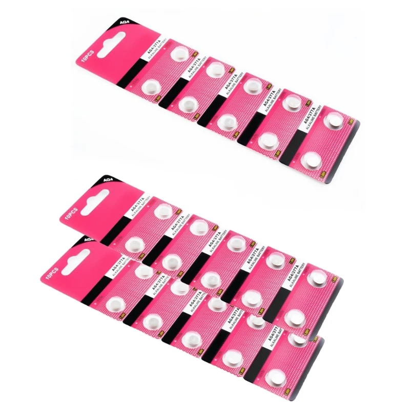 090F 20/10Count AG4 LR626 377A Батарея батарея для аккумуляторов для аксессуаров для игрушек