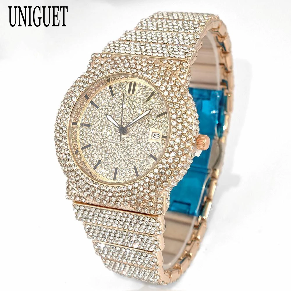 Рисунок 3 - UNIGUET 2022, мужские модные часы со льдом