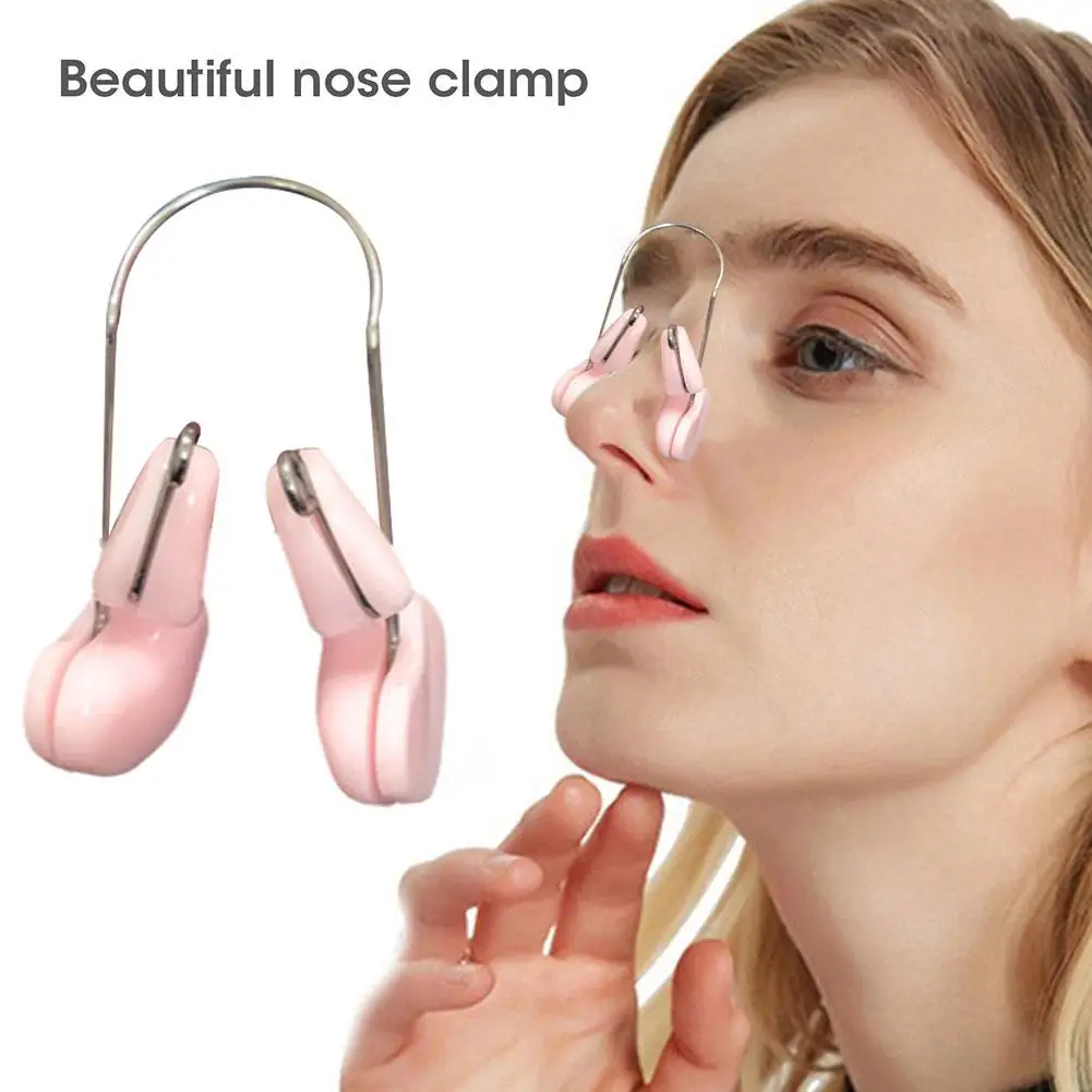 

1 PC Soft Silicone Nose Shaper Lifting Clip Nose Bridge Corrector Tools Up Shaping Nose Beauty Massager Slimming V2F0