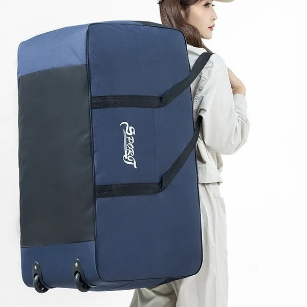 Backpacks Duffle Bag Packing Cubes Rolling Luggage Bag Extra-large Capacity Foldable Bedding Storage Travel Tote Bag 여행가방