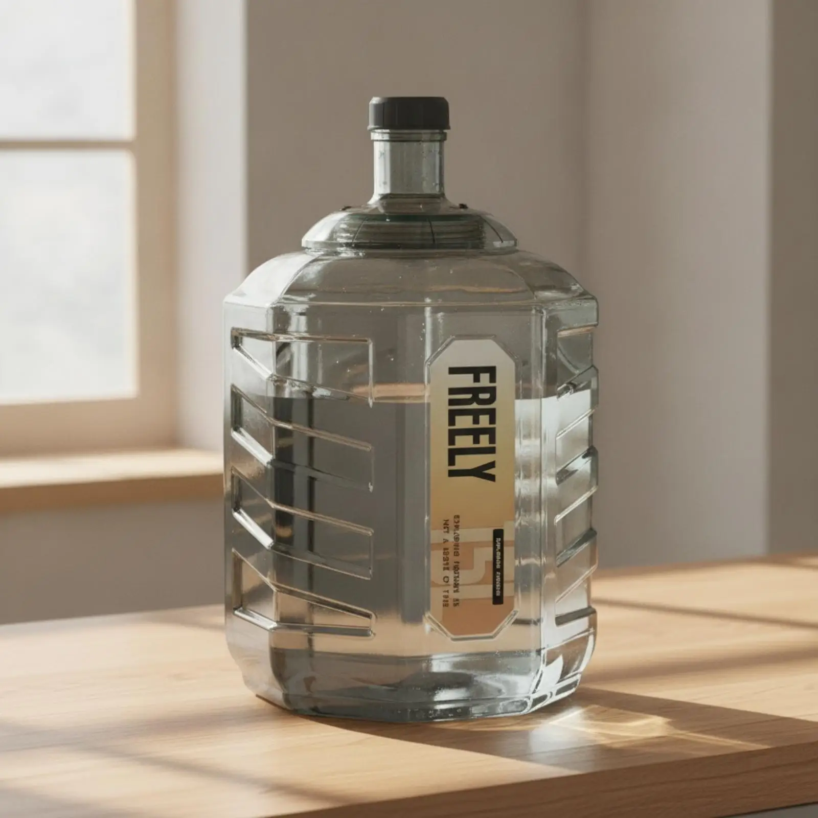 Compact Outdoor Water Barrel with Thick Handle for Hikers and Campers Use