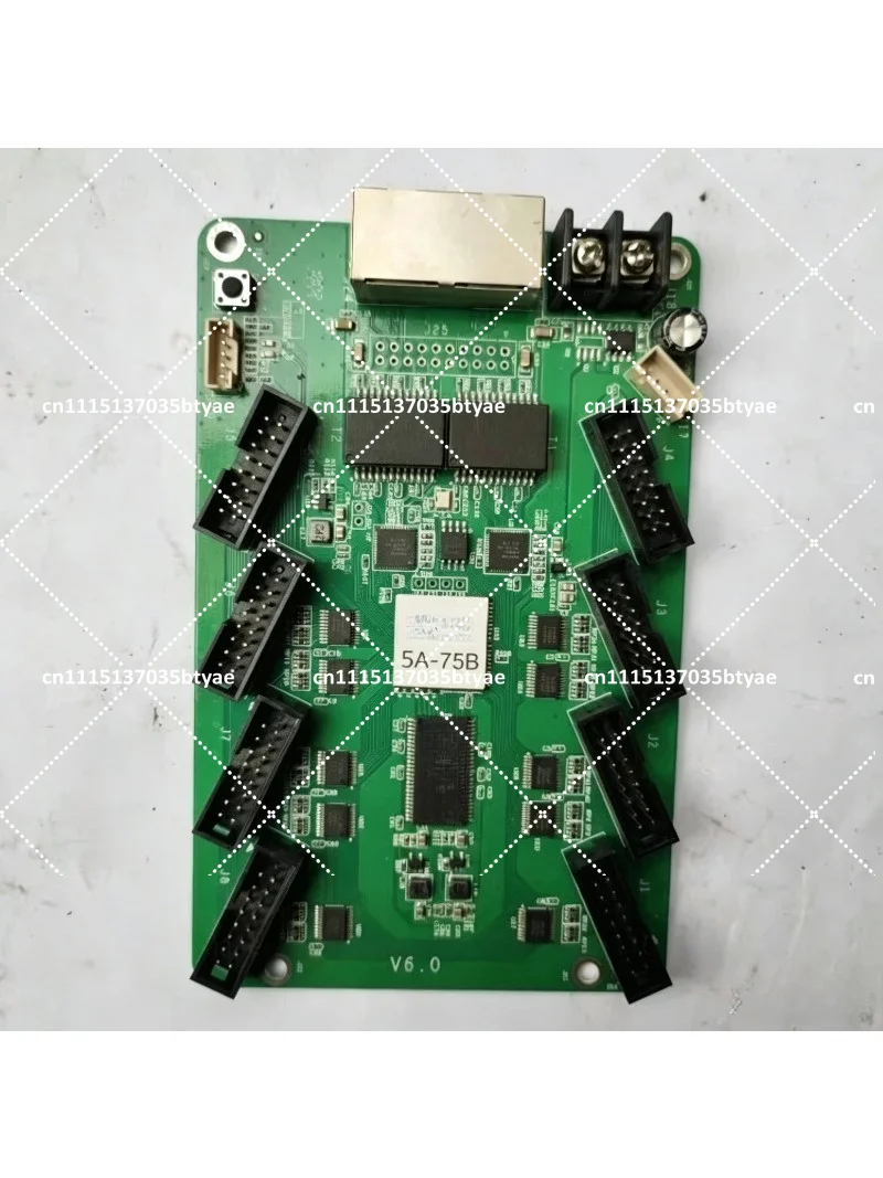 5a-75b V6.0  Color Full Color Synchronous Control Card Led Display Screen Receiving Card and Sending Card 302A037