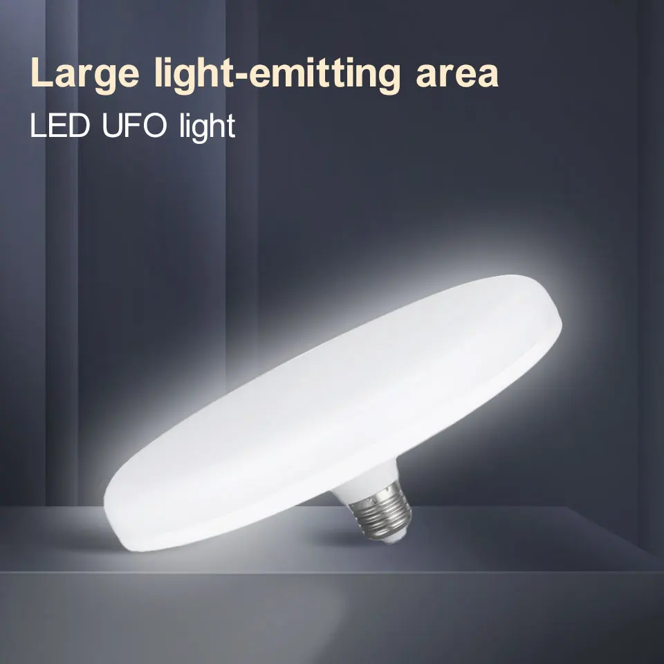 E27 Led Lamp 220V Ufo Lamp E27 Led Lampen Koud Wit 15W 20W 40W 50W 60W 70W Bombillas Ampul Led Lamp Verlichting Voor Thuis Verlichting