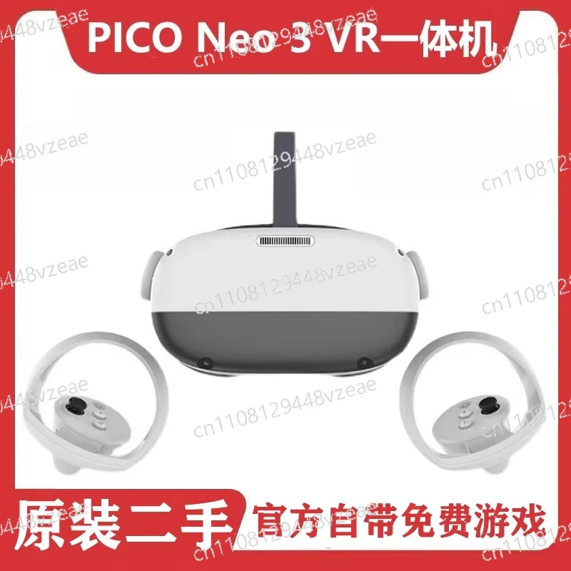 Used Pico 4Neo3/4 Pioneer Edition VR  All-in-One VR Smart  3D  VR Game Video